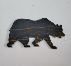 Bear Resin Art Wall Decor 40"x21"